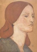 Dante Gabriel Rossetti Portrait of Elizabeth Siddal (mk28) oil painting on canvas